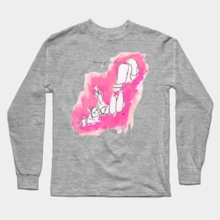 Schroedinger's Butthole Long Sleeve T-Shirt